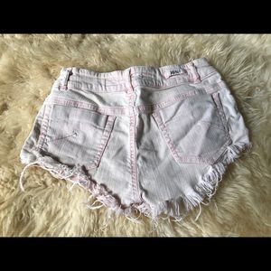 Brandy Melville pink denim Shorts